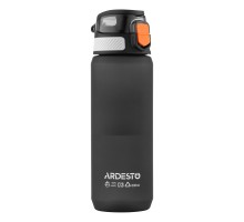 Пляшка для води Ardesto Matte 800мл чорний (AR2281ML)