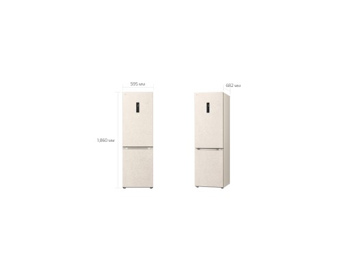 Холодильник LG GC-B459FEPW