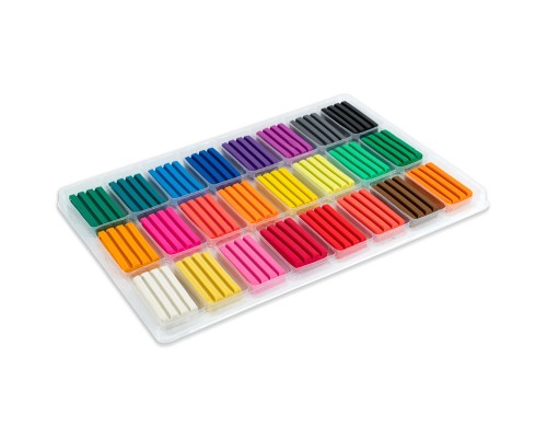 Пластилін Kite Hot Wheels восковий, 24 кольори, 480 г (HW25-089)