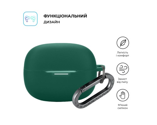 Чохол для навушників Armorstandart Hang Case для Xiaomi Redmi Buds 6 Pro Green (ARM83396) Чохол для навушників Armorstandart Hang Case для Xiaomi Redmi Buds 6 Pro Green (ARM83396)