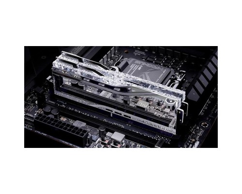 Модуль пам'яті для комп'ютера DDR5 64GB (2x32GB) 6400 MHz Trident Z5 Royal Silver G.Skill (F5-6400J3239G32GX2-TR5S)