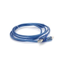 Дата кабель USB 2.0 AM to Micro 5P 1.5m blue Voltronic (YT-AM/Mc-1.5B/05500)