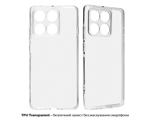Чохол до мобільного телефона BeCover Motorola Edge 60 Pro Transparent (713775)