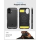 Чохол до мобільного телефона Spigen Rugged Armor MagFit iPhone 17 Matte Black (ACS10367)