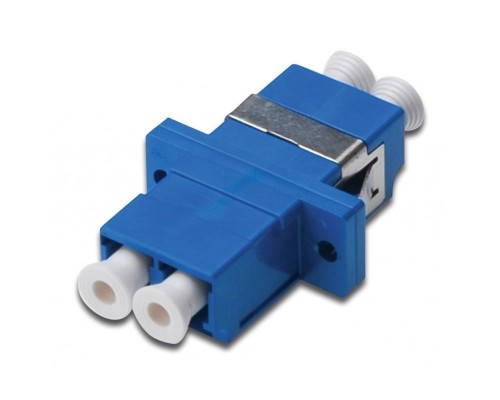 Адаптер Digitus LC/ LC Duplex Singlemod, керам. сердечник (DN-96007-1) 