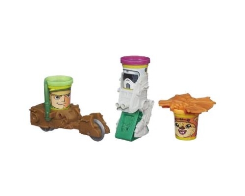 Набір для творчості Hasbro Play-Doh пластилин Транспортные средства Звездные войны (B0001-2)