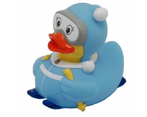 Іграшка для ванної Funny Ducks Лыжница утка (L1636) Іграшка для ванної Funny Ducks Лыжница утка (L1636)