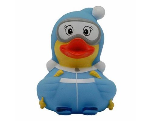 Іграшка для ванної Funny Ducks Лыжница утка (L1636) Іграшка для ванної Funny Ducks Лыжница утка (L1636)
