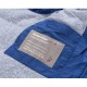 Куртка дитяча Snowimage подовжена з капюшоном і квіточками (SICY-G107-110G-blue)