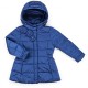 Куртка дитяча Snowimage подовжена з капюшоном і квіточками (SICY-G107-110G-blue)