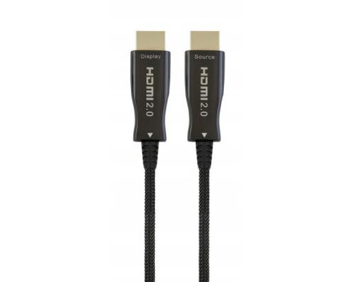 Кабель мультимедійний HDMI to HDMI 20m AOC V2.0 Cablexpert (CCBP-HDMI-AOC-20M) Кабель мультимедійний HDMI to HDMI 20m AOC V2.0 Cablexpert (CCBP-HDMI-AOC-20M)