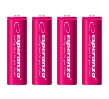 Акумулятор Esperanza AA 2000mAh Ni-MH * 4 red (EZA104R) 