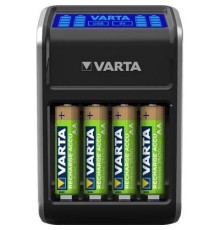 Зарядний пристрій для акумуляторів Varta LCD PLUG CHARGER +4*AA 2100 mAh (57687101441)