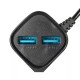 Зарядний пристрій Gelius Pro Edition Auto ID 2USB + Cable Type-C 2.4A Black (00000072152)