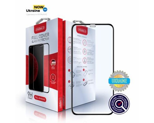 Скло захисне Intaleo Full Glue Apple iPhone XS Max (1283126497506)