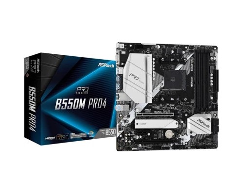 Материнська плата ASRock B550M PRO4