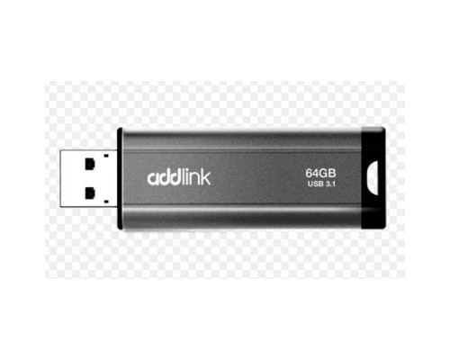 USB флеш накопичувач AddLink 64GB U65 Gray USB 3.1 (ad64GBU65G3) 