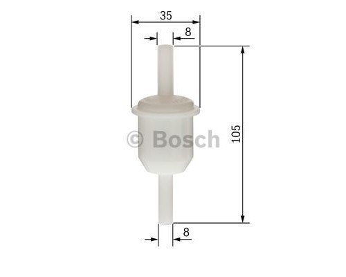 Фільтр паливний Bosch 0 450 904 058