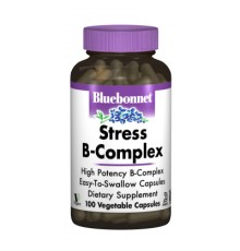 Вітамін Bluebonnet Nutrition Стрес В-Комплекс 100, 100 гелевих капсул (BLB-00424)