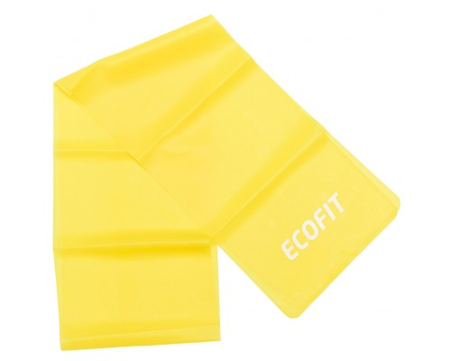 Еспандер Ecofit MD1318 TPE 1,8 - 2,7 кг 1200x150x0.3 мм Yellow (К00015232)