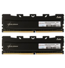 Модуль пам'яті для комп'ютера DDR4 16GB (2x8GB) 3200 MHz Black Kudos eXceleram (EKBLACK4163222AD)