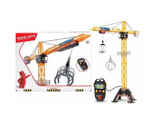 Радіокерована іграшка Dickie Toys Мега кран Стріла 120 см (1139012) Радіокерована іграшка Dickie Toys Мега кран Стріла 120 см (1139012)