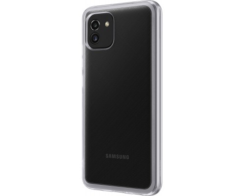 Чохол до мобільного телефона Samsung A03 Soft Clear Cover Transparent (EF-QA035TTEGRU)