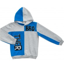 Кофта дитяча Breeze худі з капюшоном (13814-116B-blue)