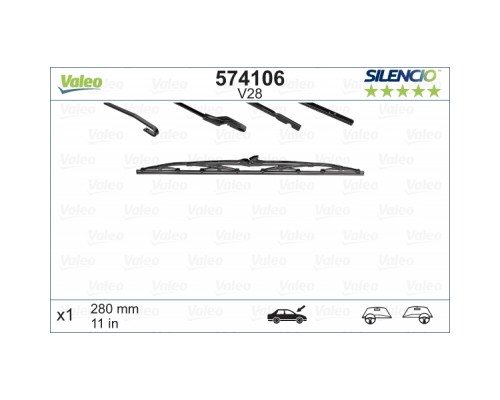 Щітка склоочисника Valeo 574106