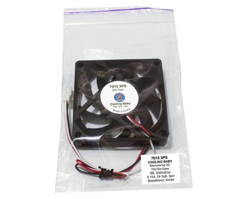 Кулер до корпусу Cooling Baby 7015 3PS Кулер до корпусу Cooling Baby 7015 3PS