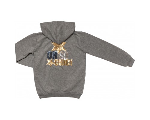 Спортивний костюм дитячий Breeze з паєтками (13097-152G-gray)