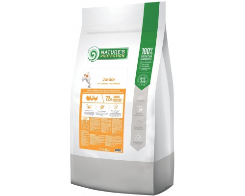 Сухий корм для собак Nature's Protection Junior All breeds 18 кг (NPB46041) Сухий корм для собак Nature's Protection Junior All breeds 18 кг (NPB46041)