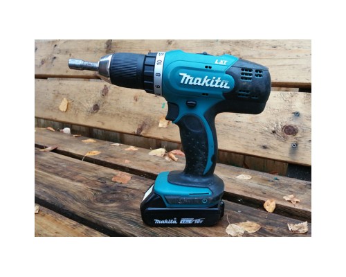 Шуруповерт Makita DDF453SYX4, 18В, 1.5Ah х 2шт, кейс (DDF453SYX4)