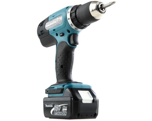 Шуруповерт Makita DDF453SYX4, 18В, 1.5Ah х 2шт, кейс (DDF453SYX4)