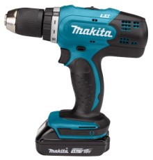 Шуруповерт Makita DDF453SYX4, 18В, 1.5Ah х 2шт, кейс (DDF453SYX4)