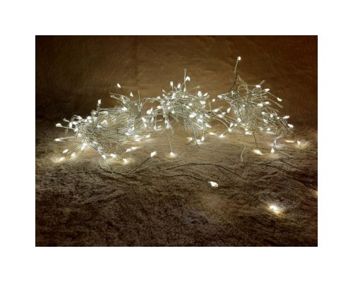 Гірлянда Luca Lighting кластер срібна струна, 15 м, теплий білий (8718861852677) Гірлянда Luca Lighting кластер срібна струна, 15 м, теплий білий (8718861852677)