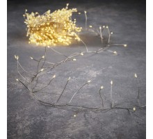 Гірлянда Luca Lighting кластер срібна струна, 15 м, теплий білий (8718861852677)