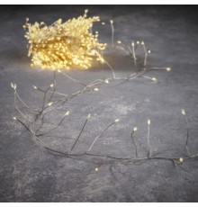 Гірлянда Luca Lighting кластер срібна струна, 15 м, теплий білий (8718861852677)