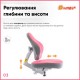 Дитяче крісло ErgoKids Mio Classic Y-405 Pink (Y-405 KP)