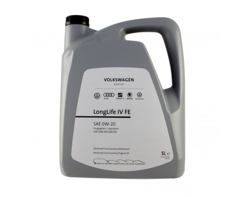 Моторна олива VAG Longlife IV FE 0W-20 5л (G S60 577 M4 EUR)
