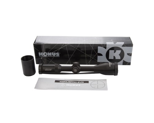 Оптичний приціл Konus KonusPro-EVO 3-12x50 30/30 Cross IR (7190)