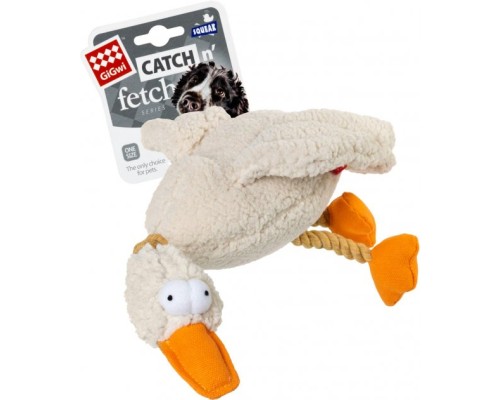 Іграшка для собак GiGwi Catch&fetch Качка з пискавкою 36 см (75037)