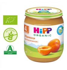 Дитяче пюре HiPP Абрикоси, 125 г (1223046)