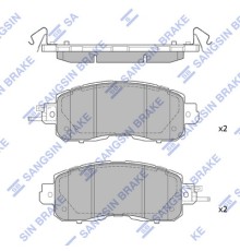 Гальмівні колодки HI-Q SP1765