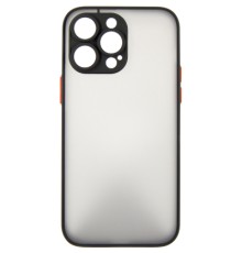 Чохол до мобільного телефона Dengos Matte iPhone 14 Pro Max (black) (DG-TPU-MATT-126)