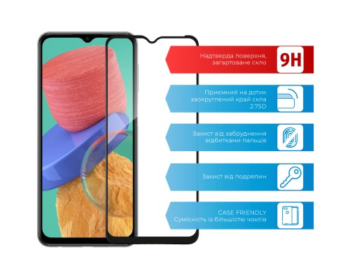 Скло захисне ACCLAB Full Glue Samsung M33 5G (1283126522567)