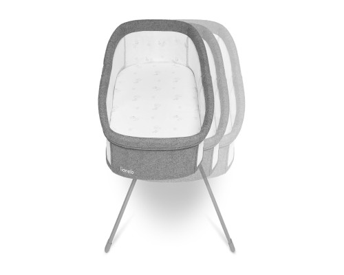 Ліжечко Lionelo приставне Malin Grey Stone (LO-MALIN GREY STONE)