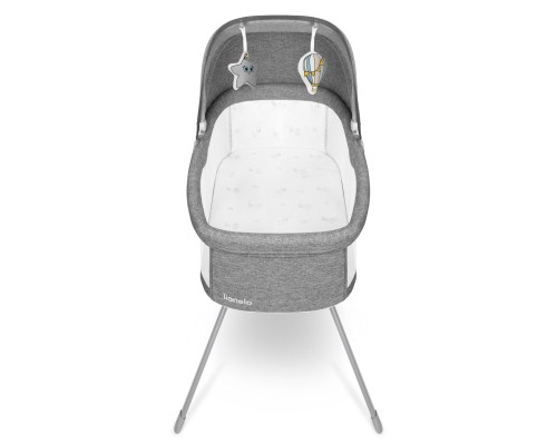 Ліжечко Lionelo приставне Malin Grey Stone (LO-MALIN GREY STONE)