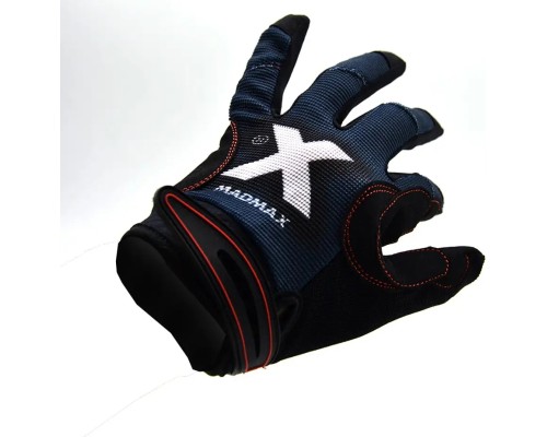 Рукавички для фітнесу MadMax MXG-102 X Gloves Black/Grey/White XL (MXG-102-GRY_XL)
