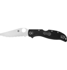 Ніж Spyderco Strech 2 XL Serrated Black (C258SBK)